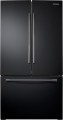 Samsung - 25.5 Cu. Ft. French Door Refrigerator - Black