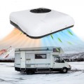 Gtzly 12V Rooftop RV Air Conditioner, Top Mounted Parking Cool and Heat Air Conditioner for Truck, RV, Forklift, Construction Vehicle, Crane, Van, Bianco UK