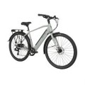 Falcon Horizon Cross Bar silver Electric Hybrid Bike UK