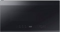 Samsung - Bespoke 2.1 Cu. Ft. Over-the-Range Microwave with Sensor Cooking and Edge to Edge Glass Display - Matte Black Steel