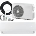 TANGZON 9000 BTU Wall Mounted Air Conditioner, 5 in 1 Split Air Conditioner with Cooling Heating Dehumidifying Fan and Air Purifying, Heat Pump, Remote Control, A++ Energy Saving AC Unit UK