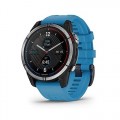 Garmin - quatix 7 Standard Edition Marine GPS Smartwatch 47 mm Fiber-reinforced polymer - Silver