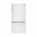 LG - 22.1 Cu. Ft. Bottom-Freezer Refrigerator - White