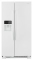 Amana - 21.4 Cu. Ft. Side-by-Side Refrigerator - White